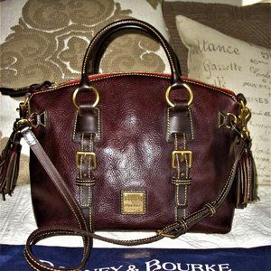 Dooney & Bourke Bristol Florentine Leather Satchel